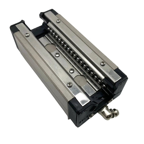 Beefy Heavy Duty Linear Guide Block Set HSR20R Series, close-up of motion control bearings, CNC and 3D printer component