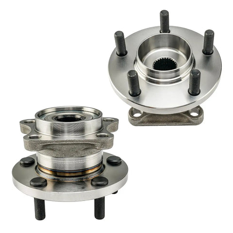 512449 Pair Rear Wheel Hub Bearing Assembly Drop-In Replacement For 2007-2015 Mazda CX-9 AWD 5-Lug Durable Premium Materials Precise Fit Easy Install Ready For Smooth Quiet Rides