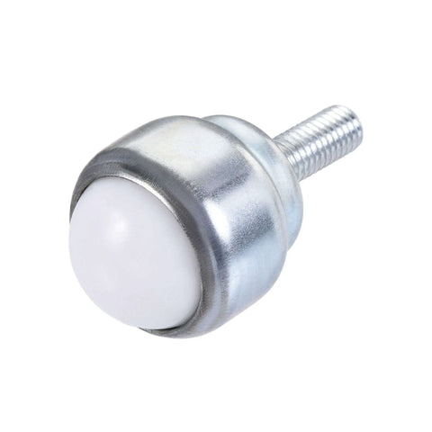 Ball Transfer Bearing Unit 24mm With Nylon Ball For Transmission Pack Of 4, 360 Degree Rotation, 66 Lbs Load Capacity Each