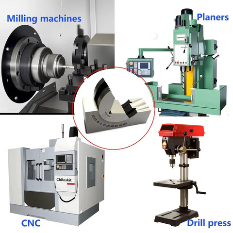 Adjustable Micro Angle Gauge 0 To 60 Degrees With Locking Hex Screw for Milling and Lathe setup in various machine shops