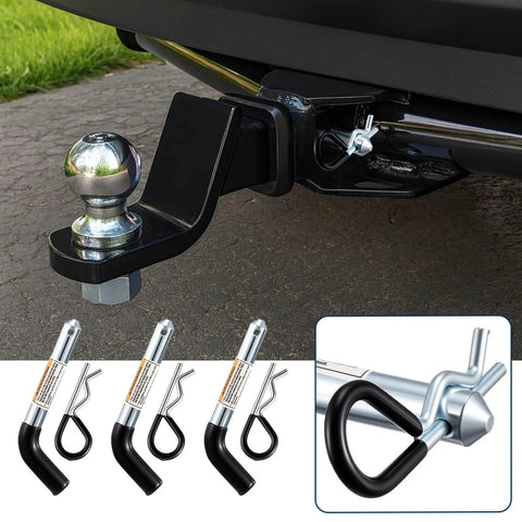 Trailer Rear Pin trailer hitch pins with clips - 12 Pack Solid Steel 🍁 ...