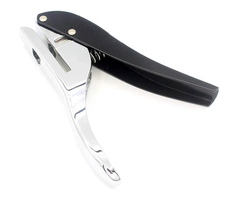 Heavy Duty All Metal Handheld 10mm Circle Hole Punch For ID Cards PVC Cards Bank Cards And Photos, Punches 30 Sheets A4 at Once