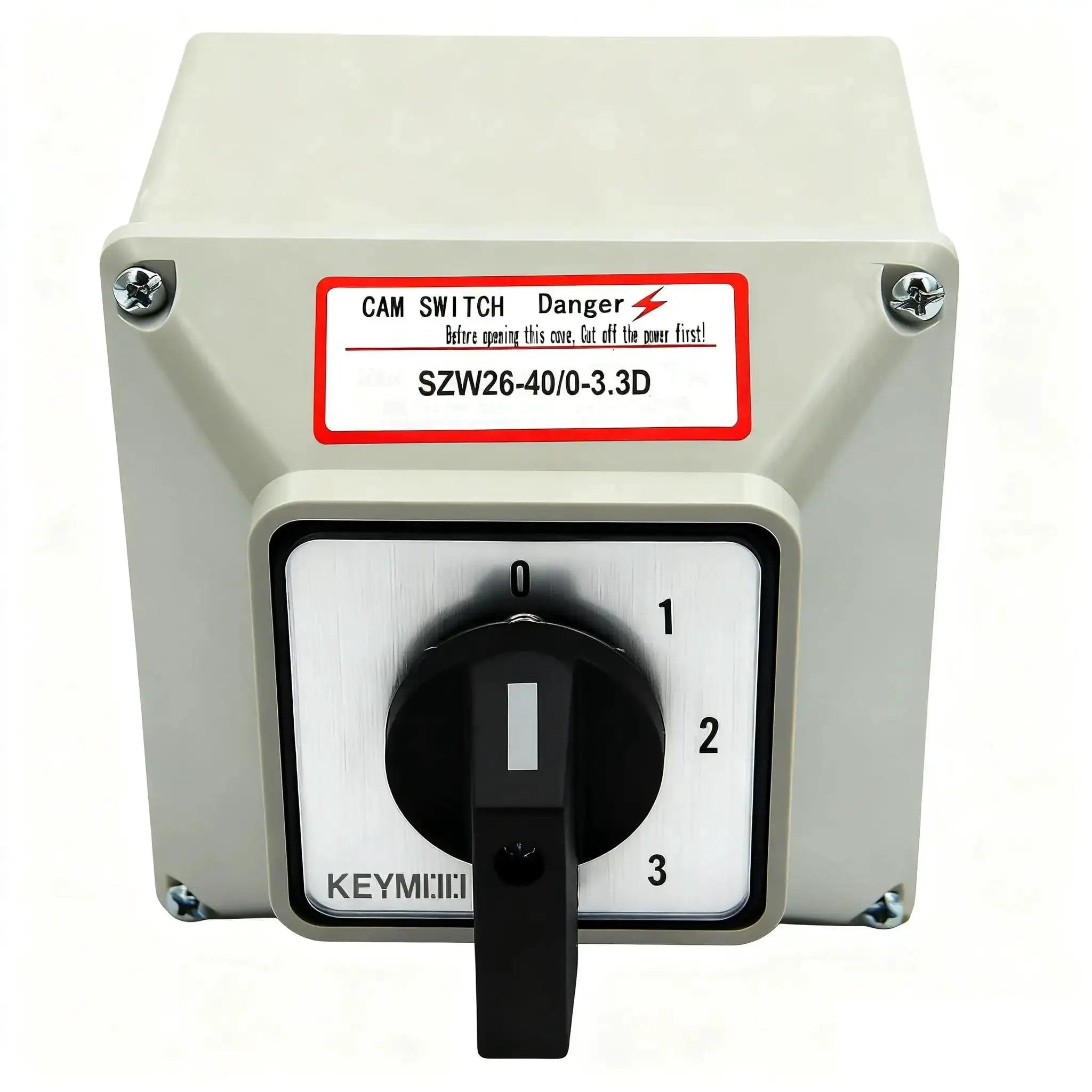 40 Amp Changeover Switch With Exterior Box, 4 Position...