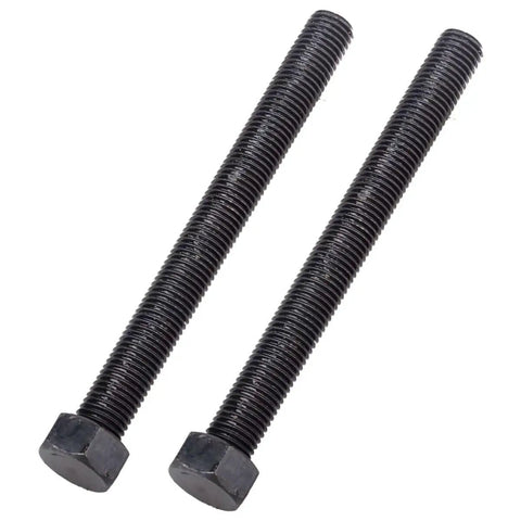 Two bolts from 24 Piece Front Wheel Drive Bearing Removal Tool And Press Kit With Pro Grade Adapters And Bearing Installer For FWD Cars And Small Trucks