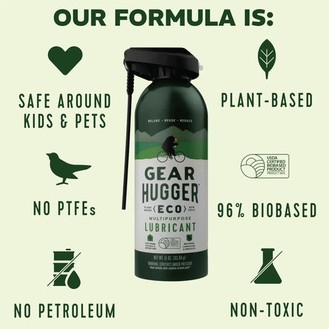 All In One Multipurpose Lubricant Spray 11 Oz Pack Of 2 Eco Friendly Plant Based Formula No Petroleum No PTFE Rust Remover