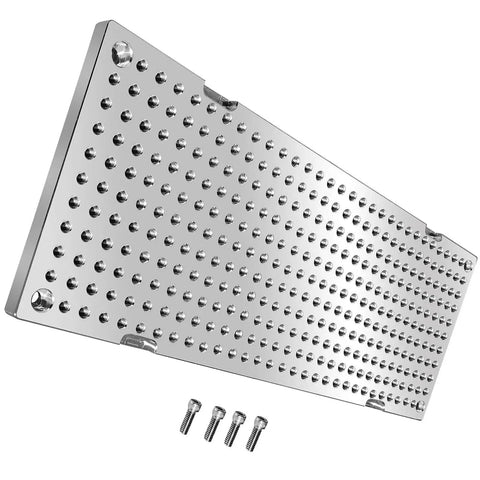 6061 Aluminum Fixture Plate Six By Sixteen By One Half Inch Mini Pallet Must Have With Anodized Finish For Drill Press Tapping Bench And Welding Table Use One Fourth Twenty Threaded Holes Includes Four Mounting Bolts Durable Precision Work Surface