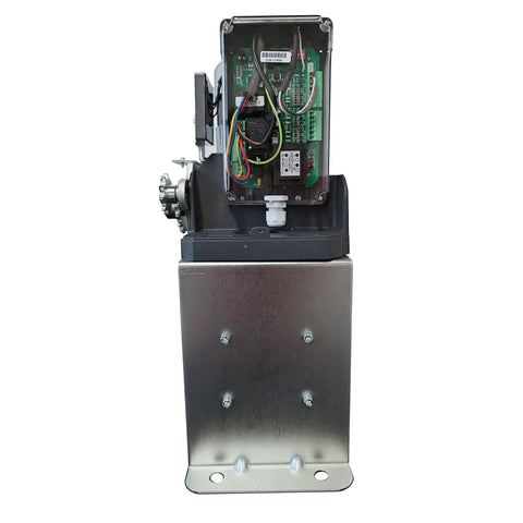 Sliding Gate Opener Kit With Two Remotes And Infrared Photocell Sensor For Driveway Gates Up To 40 Feet Long And Up To 2200 Pounds