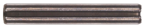 3/16 X 1 1/2 Inch Tension Pin 12 Pack shown in side view with bronze finish, heavy duty fastener for part alignment in machinery.