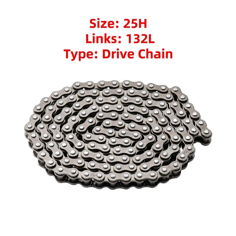Beefed Up Heavy Duty Number 25 132 Link Roller Chain With Drive Chain Breaker For Razor MX500 MX650 SX500 Dirt Rocket Bikes