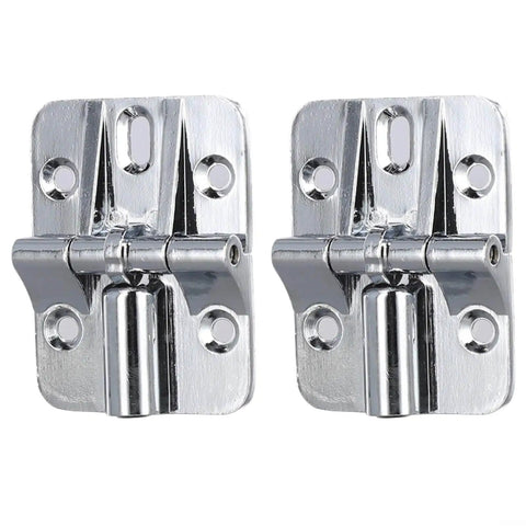 Zinc Alloy 180 Degree Locking Hinge With Adjustable Torque For Folding Tables And Bifold Doors Cabinet Hardware Silver