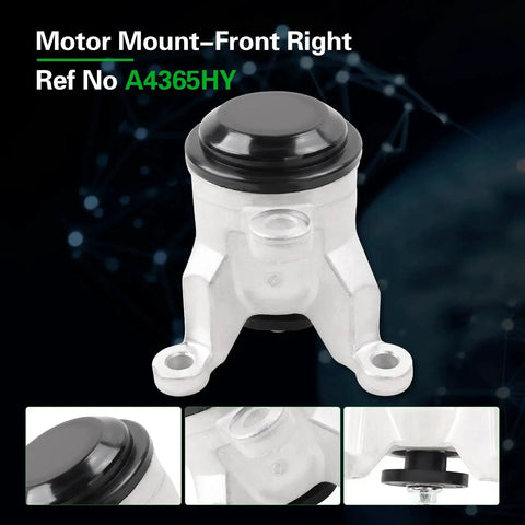 Heavy Duty Engine And Transmission Mount Kit For 2013 To 2024 Murano, 2013 To 2020 Pathfinder, 2014 To 2020 QX60, And 2013 JX35 3.5L V6 AWD