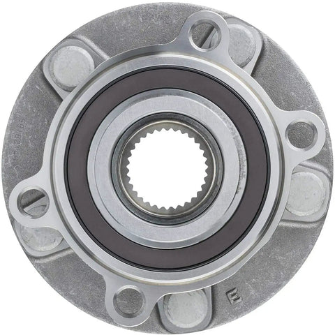 Top view of 2-Pack Front Wheel Bearing And Hub Assembly For Mazda CX-5 2013-2025 And Mazda 6 2014-2021 with ABS Tone Ring