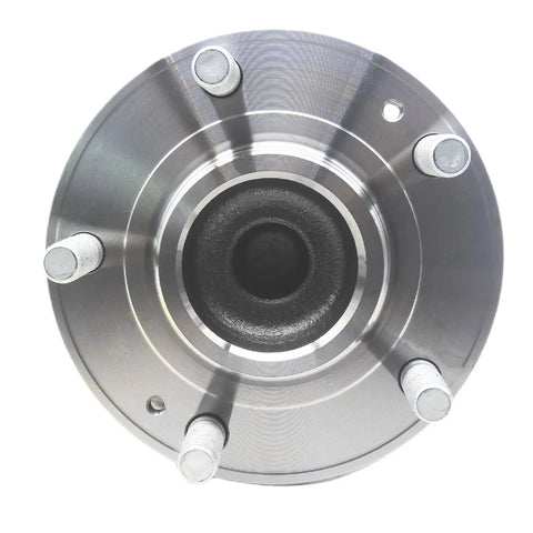 Top view of Ride Ready Rear Wheel Hub And Bearing Assembly With ABS Fits Hyundai Santa Fe 2007 To 2020 Santa Fe Sport 2013 To 2018 Kia