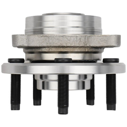Front And Rear Wheel Hub And Bearing Assembly For Ford Edge Flex Taurus Police Interceptor Sedan Lincoln MKS MKT MKX 2WD And AWD Models Pair Bolt On Easy Install Heavy Duty OE Replacement Direct Fit side view