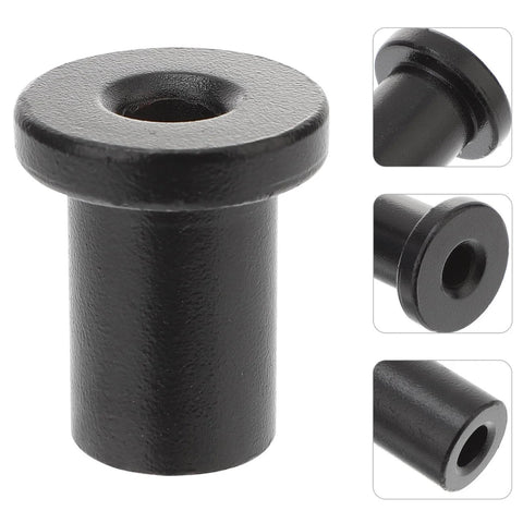 5 Pack Black Barn Door Track Spacers For Sliding Barn Doors Heavy Duty Wall Connectors To Secure Rails To Walls Rust Resistant Durable Hardware
