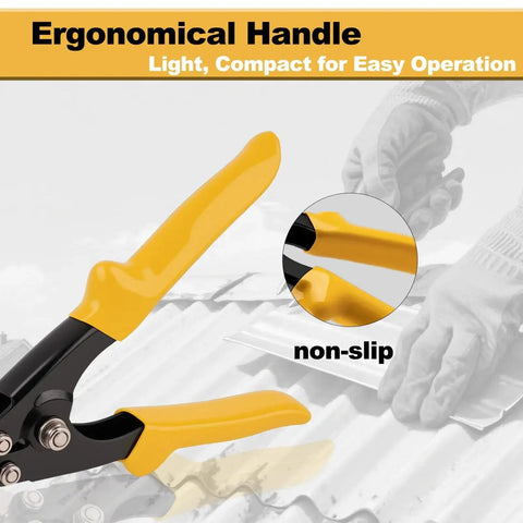 Versatile 3 Inch Sheet Metal Hand Seamer With TPR Handle for bending seaming and flattening on metal roofing sheets
