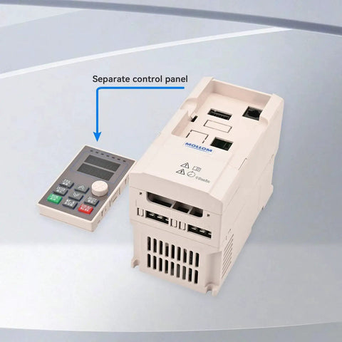 1.5KW VFD Variable Frequency Drive 220V Inverter with separate control panel for CNC spindle motor speed control