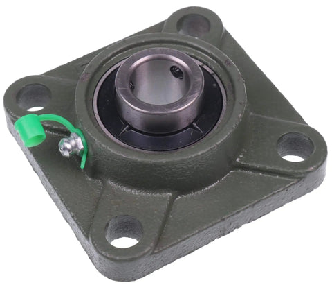 3/4 Inch Four Bolt Flange Bearing With Set Screws UCF204-12 on metal base