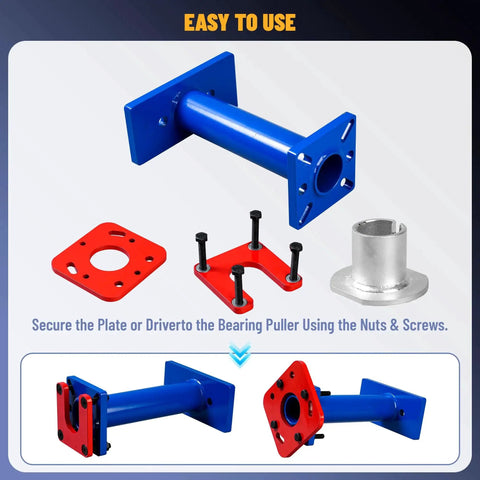 Rear Axle Bearing Puller And Installer With ABS Tone Ring Tool Adapter Plate components for Toyota 4Runner 1995-2020