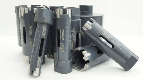 Assorted Diamond T Shape Core Drill Bit For Hard Stone Concrete Marble Granite and Brick Dry Or Wet Drilling High Speed