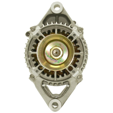 Front view of Gold Series Remanufactured Alternator For 334-1115, Premium Bearings With High-Temp Lubricant And Double-Lip Seals.