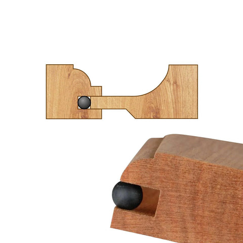 Wood Door And Panel Expansion Spacers 0.26 Inch Diameter Prevent Panel Cracking And Rattle From Humidity Changes Ensure Centered Panels set in channel
