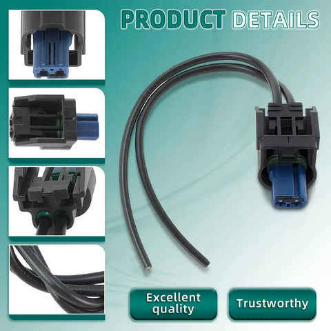 Connector Pigtail Harness For Camshaft Phaser Actuator VVT Solenoid Replacement Part 05184101AG for Dodge Chrysler Jeep 2011-2021