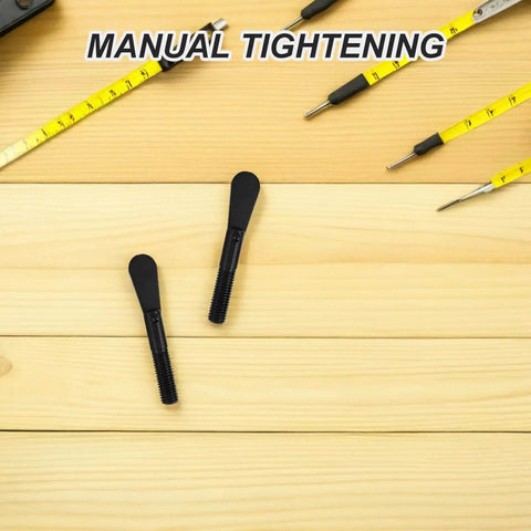 10 Pcs M10 Machine Tool Locking Lever Set With Black Handle for quick acting clamp nut in manual jig and fixture workholding