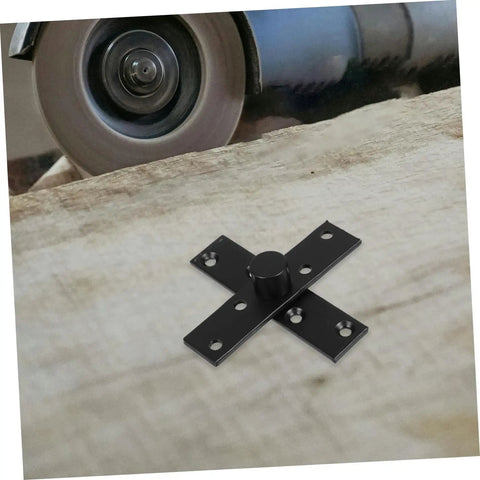 360 Degree Invisible Rotatable Hidden Pivot Hinge For Secret Doors And Bookcases, heavy duty stainless steel hinge on table