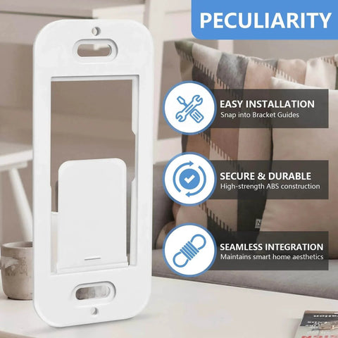 Pico Remote Wall Plate Brackets 4 Pack Snap In Installation Durable Wall Mount Compatible With Pico Remote, easy installation guide