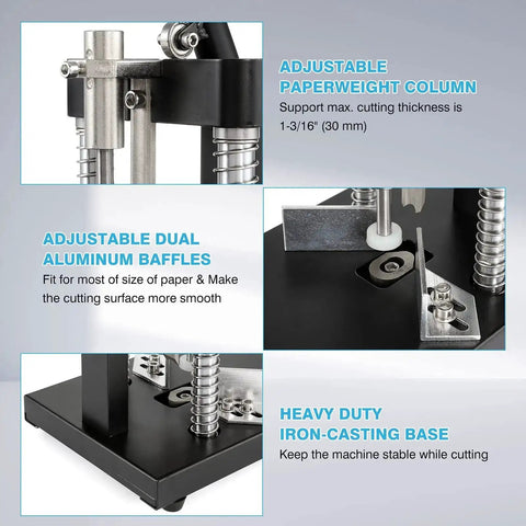 Beefy Heavy Duty Corner Rounder Punch For Thick Cardstock with adjustable components and heavy-duty base