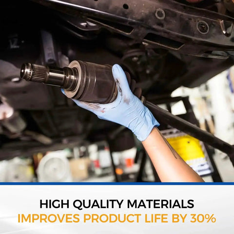 View of CV Axle Assembly 664309 front left driver side installation in 2011-2013 Honda Odyssey EX/EX-L/LX