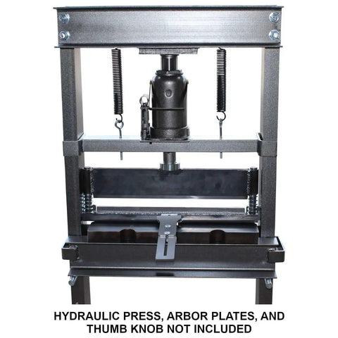 Beefy 20 Ton Fully Welded Press Brake for Metal Fabrication, Heavy Duty Hydraulic Bender front view.