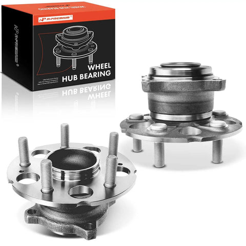 Rear Wheel Bearing And Hub Assembly Bolt-On 5 Lug Fits Honda CR-V 2007 2011 And Accord Crosstour 2010 2011 Crosstour 2012 2015 FWD Only Built To Last Heavy Duty Ball Bearings