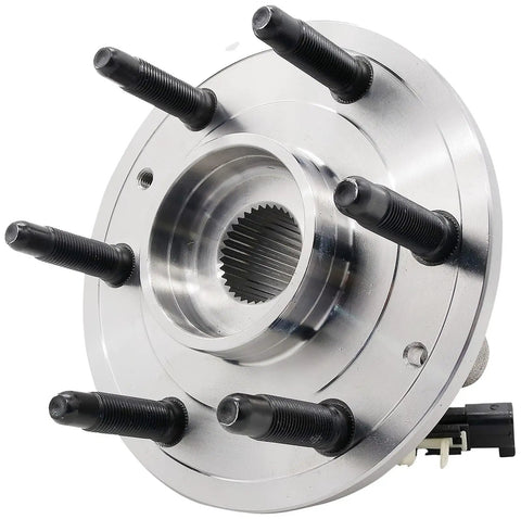 Two Pack Front Wheel Bearing And Hub Assembly 4WD Compatible With 2014 To 2018 Silverado 1500, 2015 To 2020 Tahoe Suburban