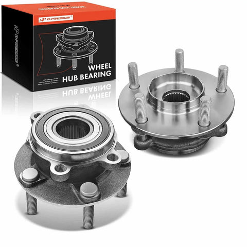 2 X Front Wheel Bearing And Hub Assemblies For Mazda CX-5 2013-2022 And Mazda6 2014-2019, 5-Lug, high load, with box