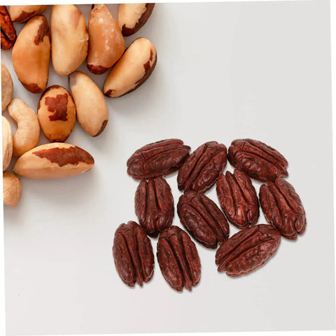 Realistic Walnut Miniature Pecans Set Ten Pieces For DIY Decor And Fake Food Props Totally Cute Mini House Accessories Nut Models