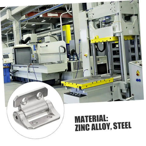 Heavy Duty Nickel Damping Cabinet Door Hinge With Zinc Alloy Construction, Easy Adjustable, in a manufacturing setting