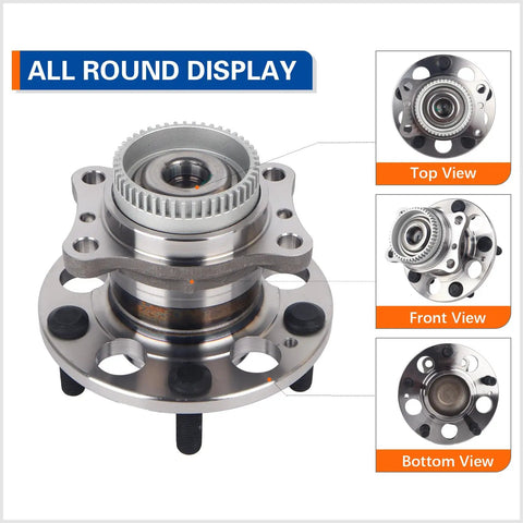 Rear Wheel Hub Bearing Assembly Fits Hyundai Elantra 2011-2016, Elantra Coupe 2013-2014, Elantra GT 2013-2017, Veloster 2012-2017, Kia Forte 2014-2018