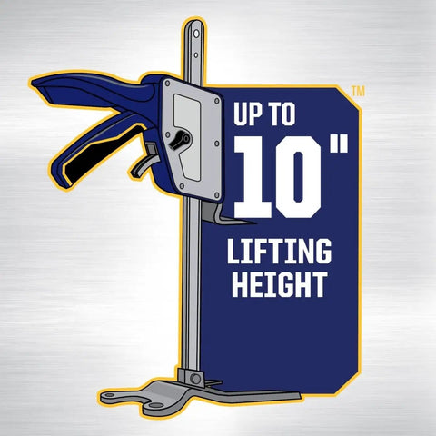 Quick-Lift Construction Jacks, Handy Two-Pack Hand Lifting Tool For Lifting Up To 10 Inches And 330 Lb Capacity image.