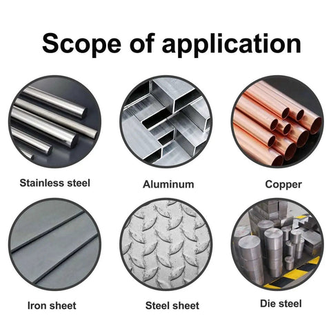 Carbide Tipped Hole Saw Cutter One And Three Eighths Inch 35mm For Stainless Steel Sheet Metal Plastic FRP Board With Fast Clean Cutting applicability on metals.