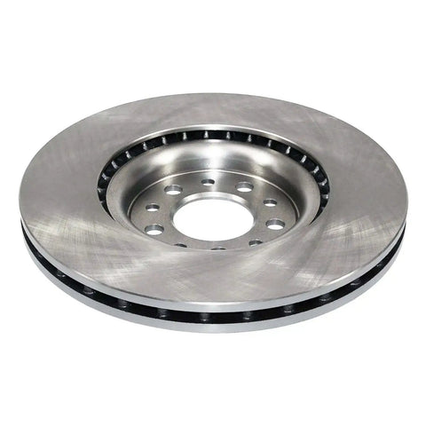 Professional Front Vented Brake Rotor For Late Model Applications Built With Beefy Metallurgical Castings For Consistent Strength