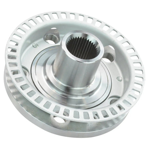 Front Wheel Hub Assembly For Audi TT Quattro 2000 2006 Left Driver Side Or VW Beetle Golf Jetta 1998 2010 Right Passenger Side Replacement Wheel Hub Direct Fit Easy Install in silver.