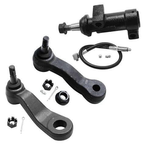 Detroit Axle AWD front-end suspension kit: two control arms, lower ball joints, tie rods and sway bars.