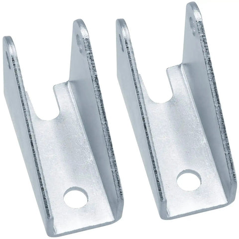 Heavy Duty Metal Mounting Brackets For Linear Actuators, 180 Degree Rotation, Silver, 2 Pack, durable angle mounting brackets