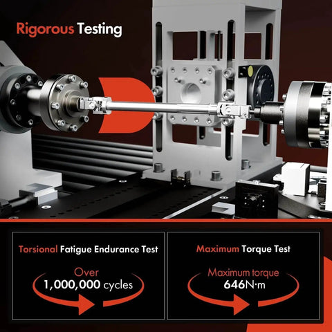 Upper Intermediate Steering Shaft for GM Trucks SUVs Silverado Tahoe 1999 2007 undergoing fatigue and torque testing