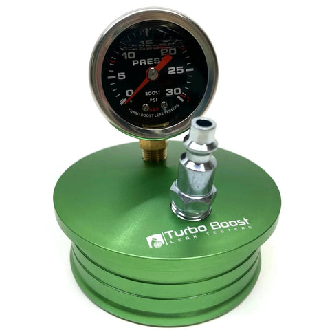 4 Inch Turbo Boost Leak Tester And Leak Detector With 6061 Billet Aluminum Body 30 PSI Rating Checks Intake Charge Pipe Pressure Leaks