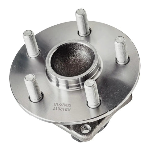 Top view of Pair Rear Wheel Bearing Hubs Assembly For 2003-2008 Toyota Corolla Matrix Pontiac Vibe 2004-2009 Prius 2000-2005 Celica 2005-2010 Scion tC FWD With ABS Premium Aftermarket Replacement For Smooth Handling And Quiet Operation.