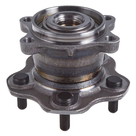 Front view of Rear Wheel Hub And Bearing Assembly For AWD Nissan Juke 2011-2017, Rogue 2008-2020, And Rogue Sport 2017-2022