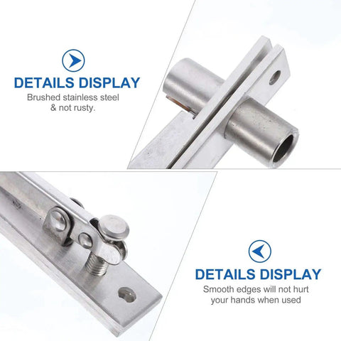Details of Heavy Duty Hidden Pivot Door Hinge Adjustable Rotation Hinge For Wood Doors Built To Last Concealed Hardware Brushed Finish